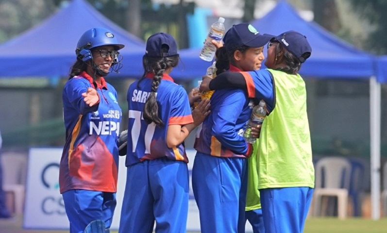 दृष्टिविहीन महिला टी–२० विश्वकप : नेपालले अमेरिकालाई १० विकेटले हरायाे