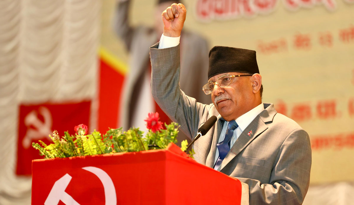 जनयुद्धले उठान गरेका मुद्दाहरू पूरा नभएसम्म शान्ति सम्झौताको कार्यान्वयन सम्भव छैन : प्रचण्ड