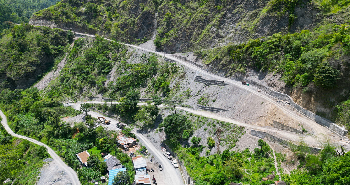 मालिकाको दरवाङ–फूलबारी सडक स्तरोन्नति