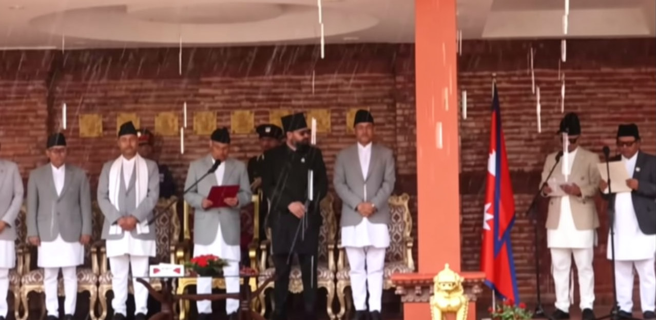 सुधन र महावीरले लिए शपथ