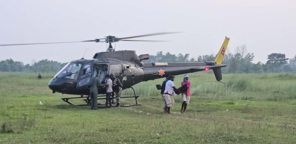 हेलिकप्टरमार्फत घर पुर्‍याइयो गणेश यादवको शव, गागन खोलामा दाहसंस्कार गरिने